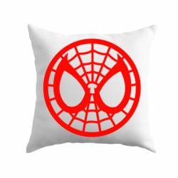 Подушка Спайдермен лого - PrintSalon