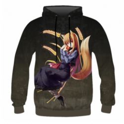 Мужское 3D худи Spice and Wolf - PrintSalon