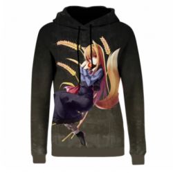 Жіноче 3D худі Spice and Wolf
