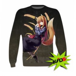 Детский 3D свитшот Spice and Wolf - PrintSalon