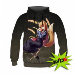 Детское 3D худи Spice and Wolf - PrintSalon