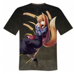 Мужская футболка 3D Spice and Wolf - PrintSalon