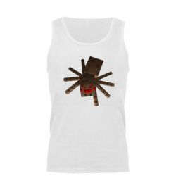 Мужская майка Spider from Minecraft - PrintSalon
