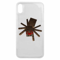 Чехол для iPhone Xs Max Spider from Minecraft - PrintSalon
