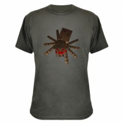 Камуфляжная футболка Spider from Minecraft - PrintSalon