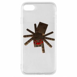 Чехол для iPhone SE 2022 Spider from Minecraft - PrintSalon