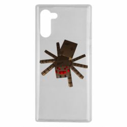 Чехол для Samsung Note 10 Spider from Minecraft - PrintSalon