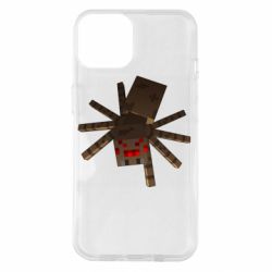 Чехол для iPhone 14 Spider from Minecraft - PrintSalon