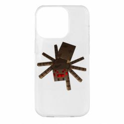 Чехол для iPhone 14 Pro Spider from Minecraft - PrintSalon