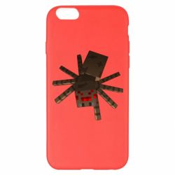 Чехол для iPhone 6 Plus/6S Plus Spider from Minecraft