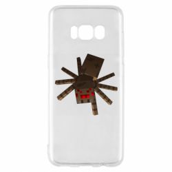 Чехол для Samsung S8 Spider from Minecraft - PrintSalon