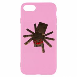 Чехол для iPhone 8 Spider from Minecraft - PrintSalon