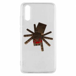 Чехол для Huawei P20 Spider from Minecraft - PrintSalon