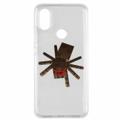 Чехол для Xiaomi Mi A2 Spider from Minecraft - PrintSalon
