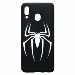 Чехол для Samsung A30 Spider Man Logo - PrintSalon