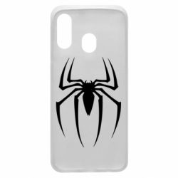 Чехол для Samsung A40 Spider Man Logo - PrintSalon