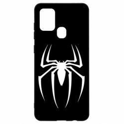 Чехол для Samsung A21s Spider Man Logo - PrintSalon
