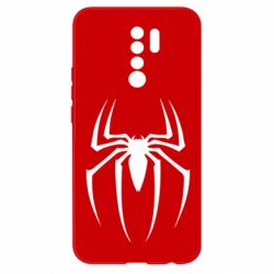 Чехол для Xiaomi Redmi 9 Spider Man Logo - PrintSalon