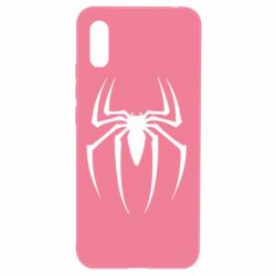 Чехол для Xiaomi Redmi 9a Spider Man Logo - PrintSalon
