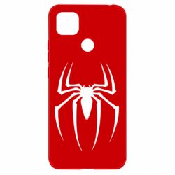 Чехол для Xiaomi Redmi 9c Spider Man Logo - PrintSalon