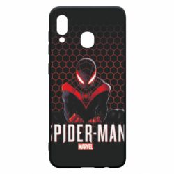 Чохол для Samsung A20 Spider Man Miles Morales - PrintSalon