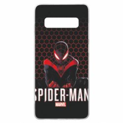 Чохол для Samsung S10+ Spider Man Miles Morales - PrintSalon