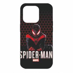 Чохол для iPhone 14 Pro Spider Man Miles Morales - PrintSalon