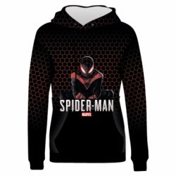 Жіноче 3D худі Spider Man Miles Morales
