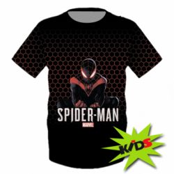 Дитяча 3D футболка Spider Man Miles Morales - PrintSalon