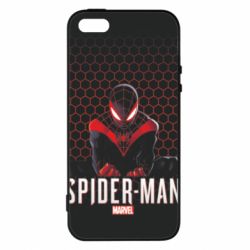 Чохол для iphone 5/5S/SE Spider Man Miles Morales - PrintSalon