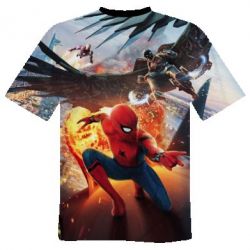 Мужская футболка 3D Spider-Man: Returning Home - PrintSalon