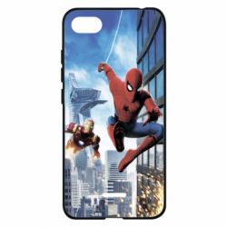 Чохол для Xiaomi Redmi 6A Spiderman and Ironman - PrintSalon