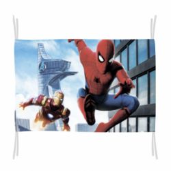 Прапор Spiderman and Ironman - PrintSalon