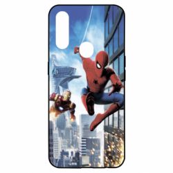 Чохол для Oppo A31 Spiderman and Ironman - PrintSalon