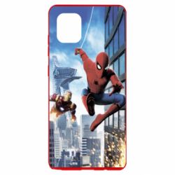 Чохол для Samsung Note 10 Lite Spiderman and Ironman - PrintSalon