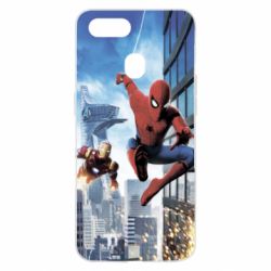 Чохол для Oppo A5s / A12Spiderman and Ironman - PrintSalon