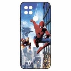 Чохол для Oppo A15s / A15 Spiderman and Ironman - PrintSalon