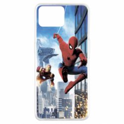 Чохол для Oppo A73Spiderman and Ironman - PrintSalon