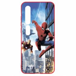 Чохол для Xiaomi Mi10 / 10 Pro Spiderman and Ironman - PrintSalon