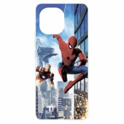 Чохол для Xiaomi Mi11 Spiderman and Ironman - PrintSalon