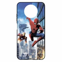 Чохол для Xiaomi Redmi Note 9 5G/Redmi Note 9T Spiderman and Ironman - PrintSalon