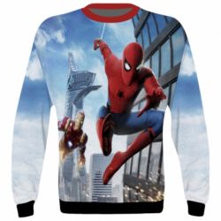 3D світшот Spiderman and Ironman - PrintSalon