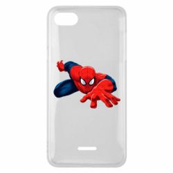 Чохол для Xiaomi Redmi 6A Spiderman and jump