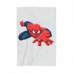 Полотенце с принтом Spiderman and jump - PrintSalon