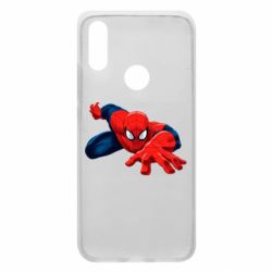 Чехол для Xiaomi Redmi 7 Spiderman and jump - PrintSalon