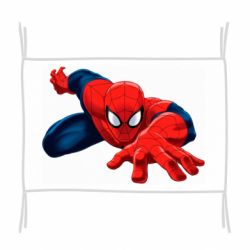 Флаг Spiderman and jump - PrintSalon