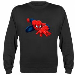 Cвитшот Spiderman and jump - PrintSalon