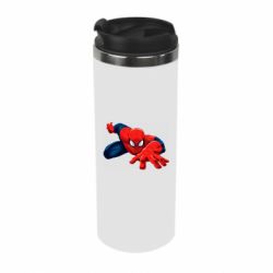 Термокружка Spiderman and jump - PrintSalon