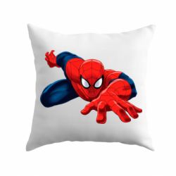 Подушка Spiderman and jump - PrintSalon