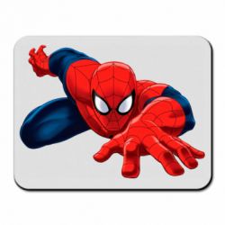 Коврик для мыши Spiderman and jump - PrintSalon
